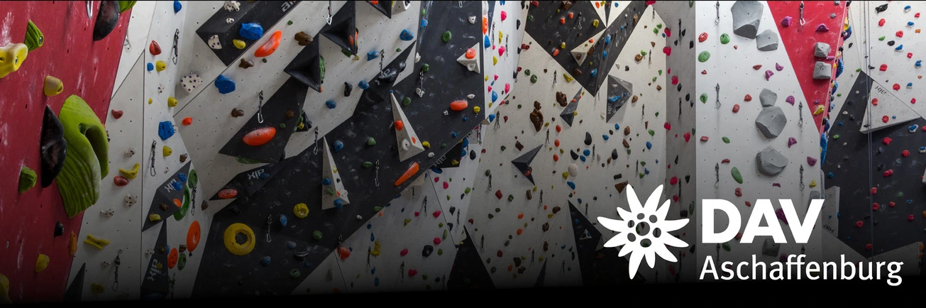 Dekoratives Bild der Kletterwand