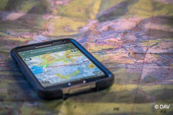 Dekoratives Bild mit GPS